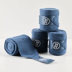 byWeber St Lotus Dressurunderlag og Fleecebandager ice blue