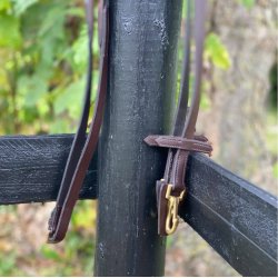 byWeber Trense "Alex" brun/messing