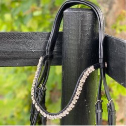 byWeber Trense "Amanda" sort/sort/slv