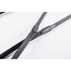 byWeber Tjler "Solid Gummitjle uden stop" sort/slv