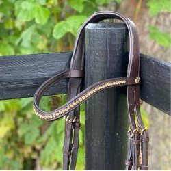 byWeber Trense "Hugo" brun/messing