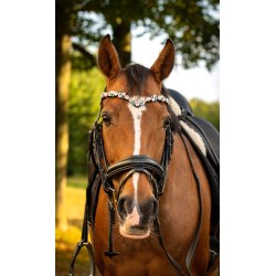 byWeber Pandebnd "Jasmin" sort/ multi color