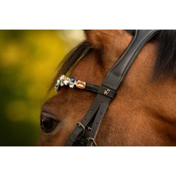 byWeber Pandebnd "Jasmin" sort/ multi color