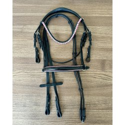 byWeber Trense "Molly" sort/pink