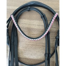 byWeber Trense "Molly" sort/pink (cob, full)