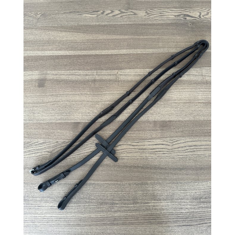 byWeber Tjler "Soft Lder Tjle m. super grip og stop" brun/slv