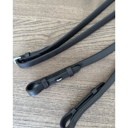 byWeber Tjler "Soft Lder Tjle m. super grip og stop" brun/slv