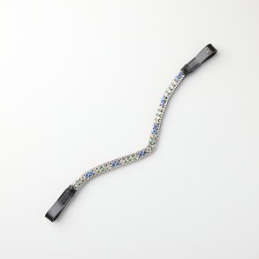 byWeber Pandebnd (BB2301 A) sort, light green, silver, light blue